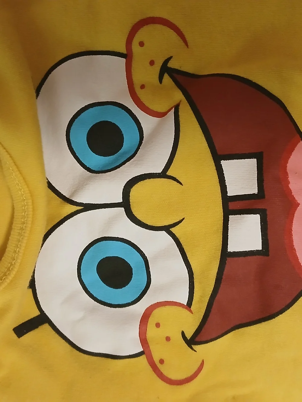 Nickelodeon Yellow SpongeBob Graphic Baby One-Piece Bodysuit